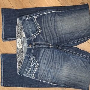 Ariat REAL Denim Women's Blue Boot Cut Mid Rise Jeans 31